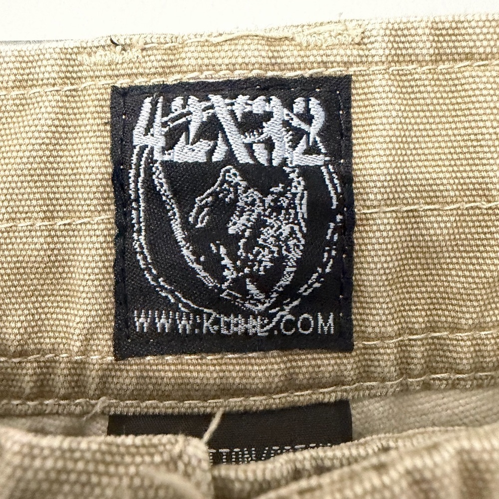 Kuhl OutKast 100% Cotton Canvas Fabric Tough Rugged Flat Front Khaki Mens 42x32 - Picture 3 of 7